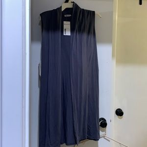 Beyove Women gray Long Sleeve Woven Knit Sweater Size Small